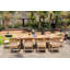 Agustin Outdoor 9 - Piece Teak Dining Set