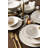 Elegant 18-Piece Dinner Set, Cream Porcelain | Includes 6 Service Plates (9.8 inches), 6 Dinner Plates (9.1 inches), 6 Bowls (5.9 inches) | 100% Dishwasher & Microwave Safe | Perfect for Family Meals & Entertaining