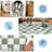 Checkered Rug for Living Room Washable Bedroom Rugs Non Slip Back Modern Classic Area Rug for Kids Boys Bedroom Home Decor Carpet for Dining Room Office-434211333-434211350