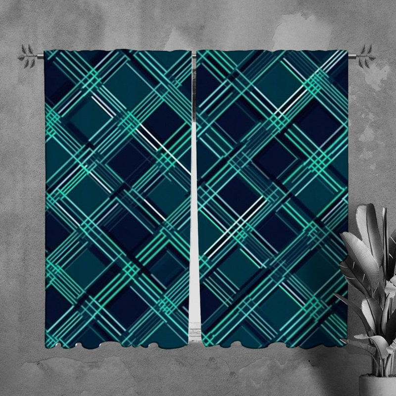 Paire de rideaux obscurcissant en polyester Zaidyn, L 40 po x L 82 po