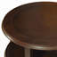 Ensemble de tables basses gigognes avec cadre en verre et bois massif-1661852024