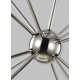Addley 12 Light Metal Dimmable Sputnik Chandelier