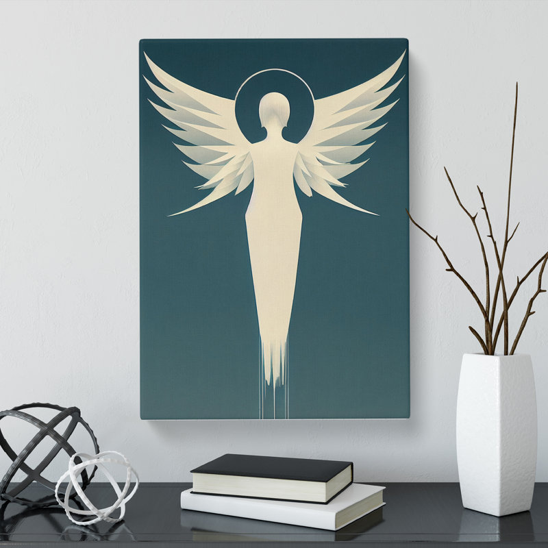 Angel Minimalism Vol.1 - Wrapped Canvas, 60cm H x 40cm W x 3cm D