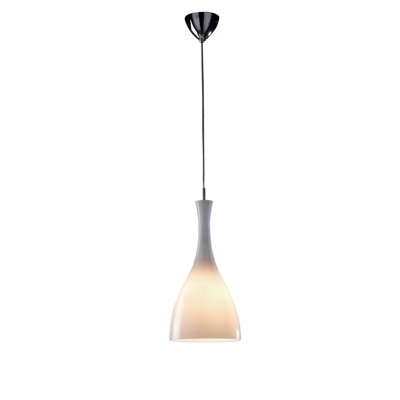 Beaufort 1 - Light Polished Chrome Dome Pendant