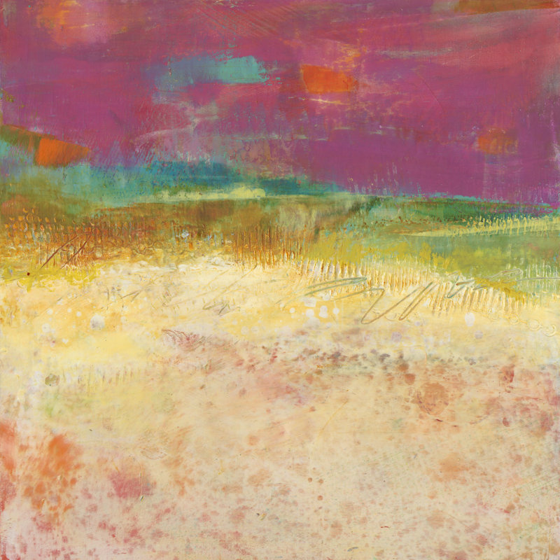 Apricity III by Sue Jachimiec - Wrapped Canvas Painting, 122cm H x 122cm W