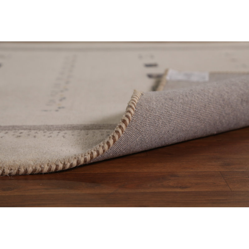 Tapis tribal à motif géométrique Gabbeh