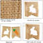 Banderoles et banderoles 5,5 "orange / blanches 5,5"