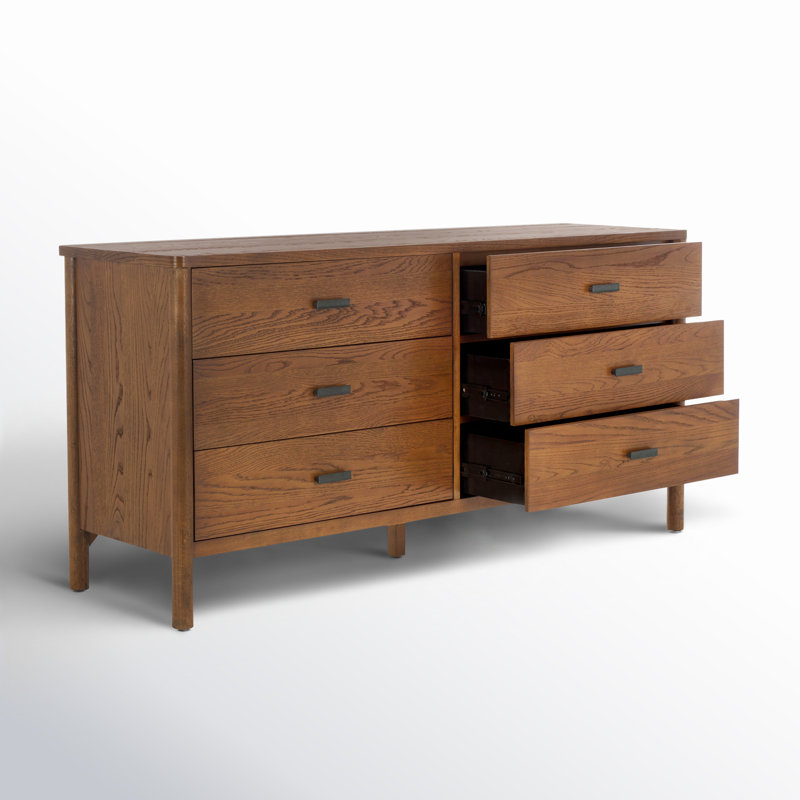 Jaylessa 6 - Drawer Dresser, Medium Oak