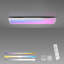 Mario White LED Semi Flush Mount