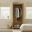 Taounate 2 Door Solid Wood Wardrobe
