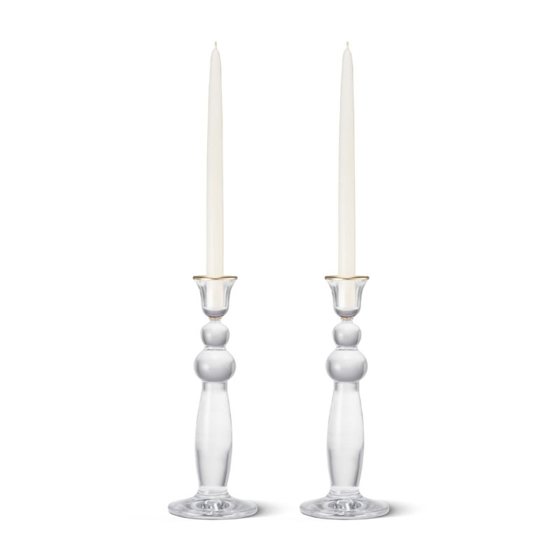 Sancia Candlestick, 10.5" H x 4.1" W x 4.1" D