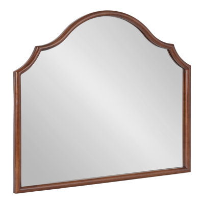 Wide Arched Wall Mirror for Bathroom