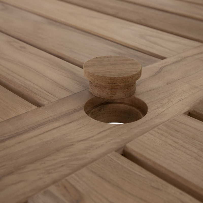 Croquet Teak Outdoor Dining Table