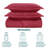 Reversible Bedspread All Season Comfort - Oversized  3 Piece Quilt Set - Lightweight Microfiber Bed Cover Quilt-127275578-127275592