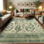 Machine Printed 152cm X 76cm Area Rug