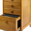 Classeur à 4 tiroirs Hilderbrand, finition miel, H 28,94 po x l 18,27 po x P 20,19 po