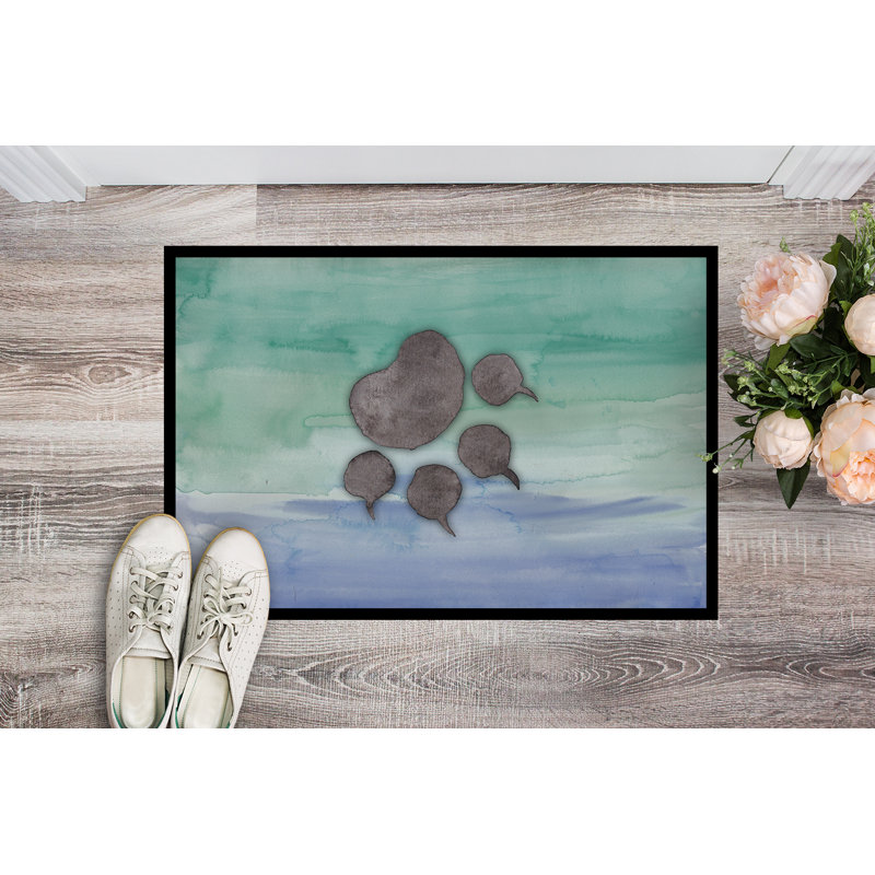 Non-Slip Outdoor Doormat, Rectangle 18" x 27"