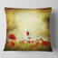Coussin décoratif floral sur fond grunge-29892214-29892217