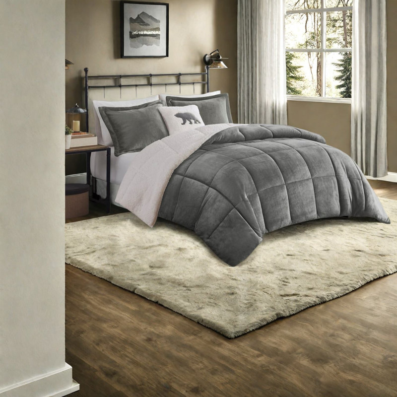 Ensembles de literie douillets, en polyester de style campagnard pour la maison