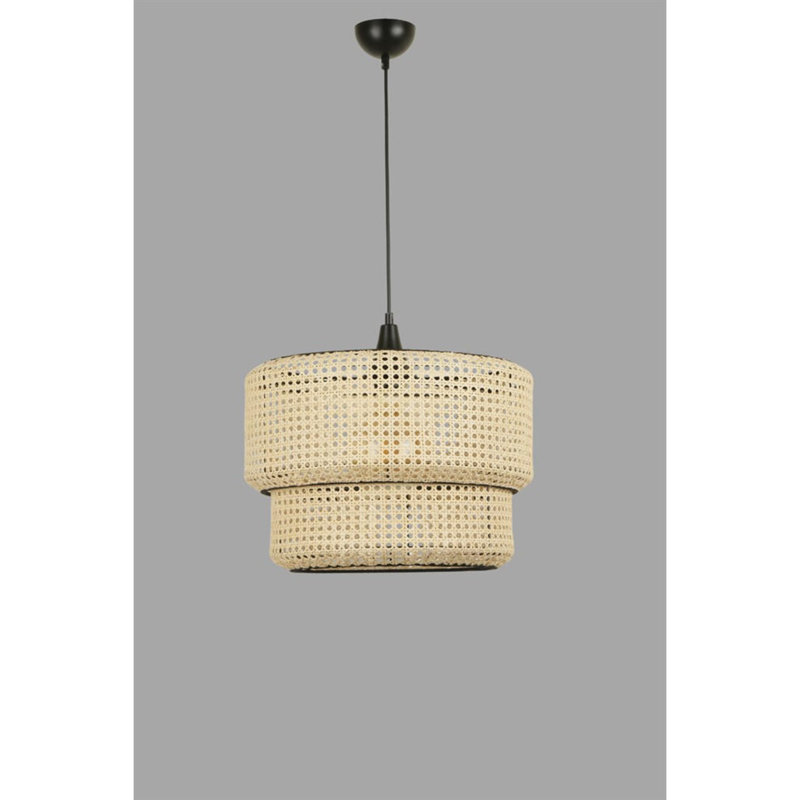Marlotta 1 - Light Drum Pendant, Beige
