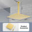 Rain Fixed Shower Head 2.5 GPM GPM-818704762