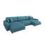 Emma 6 Seater Corduroy Sofa Bed-769956121