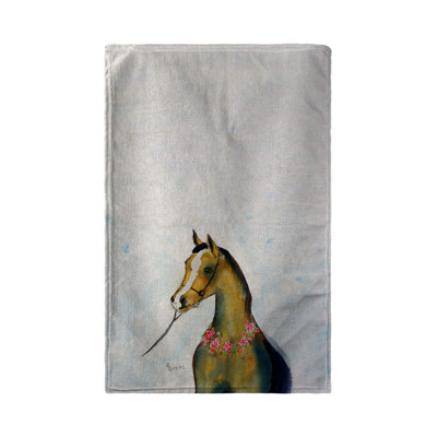 Serviette de plage cheval et guirlande Berengere