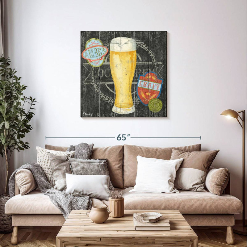 Yarlin Craft Brew I, H 36 po x l 36 po
