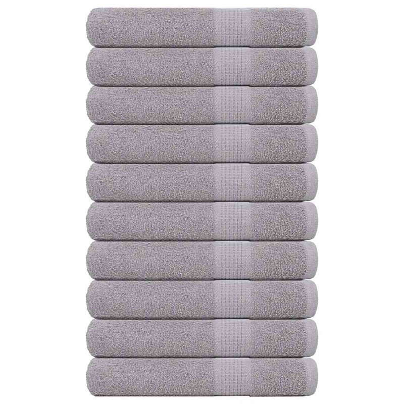 Randeen 100% Cotton Bath Towel, Grey