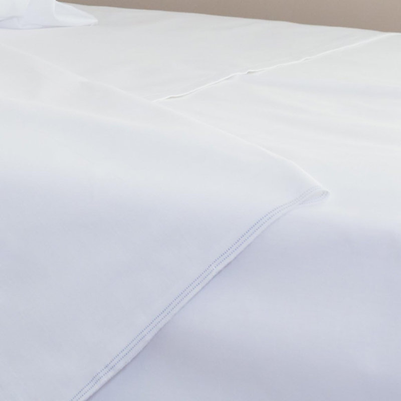 Adlai 100% Cotton Flat Sheet, Kingsize (5')