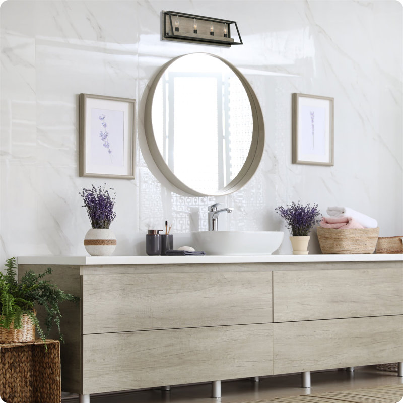 4 - Light Dimmable Vanity Light