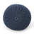 Bordeaux  Knitted Cotton Round Pouf, Navy Blue-1034037917
