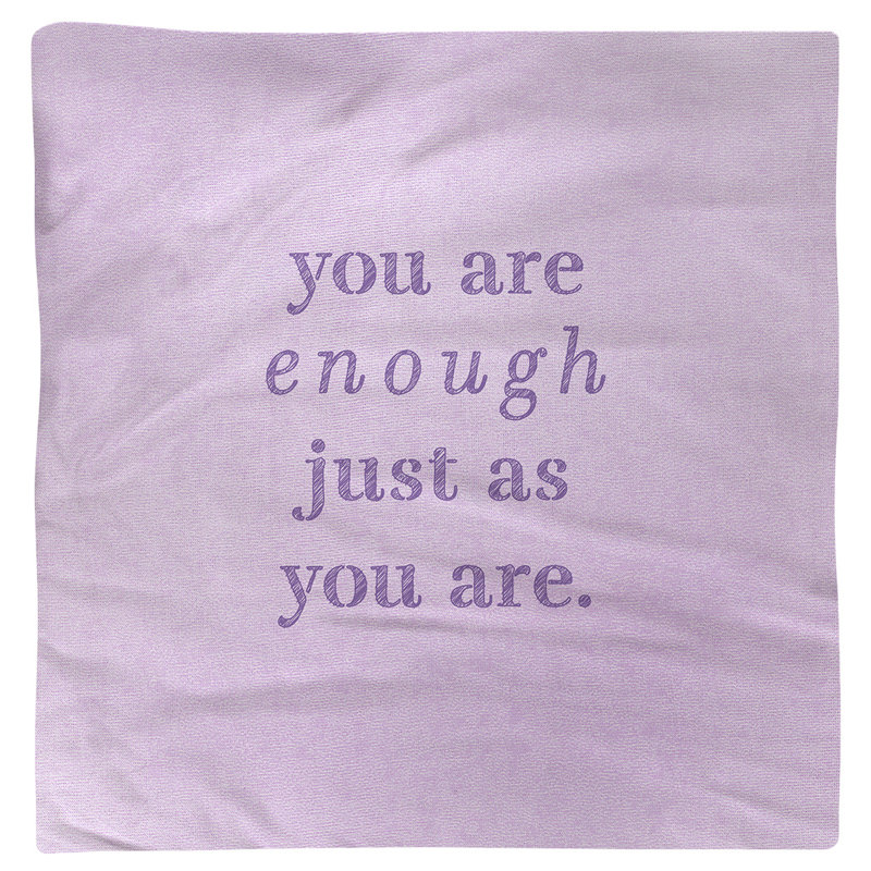 Polyester, Cotton No Pattern Square Napkin, Purple, 22" L x 22" W, Cotton