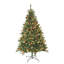 Arbre de Noël artificiel pin vert 7 pi avec 400 lumières blanc chaud