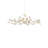 Lunaria 6 - Light Dimmable Spider Chandelier