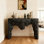Console moderne et minimaliste créative