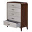 Houston 5-Drawer Chest - Walnut