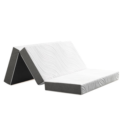 4 Inch Folding Memory Foam Mattress Topper & Travel Mattress, Folding Mattress In A Box, Outdoor & Comfort, Twin, Full, Queen Size
