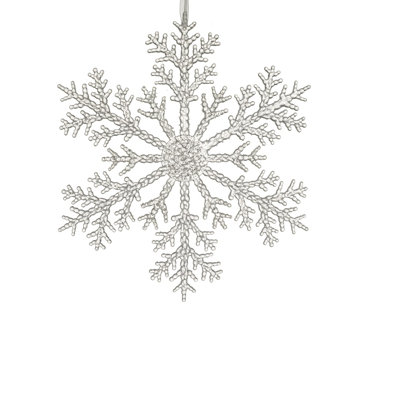 Glass Holiday Shaped Ornament