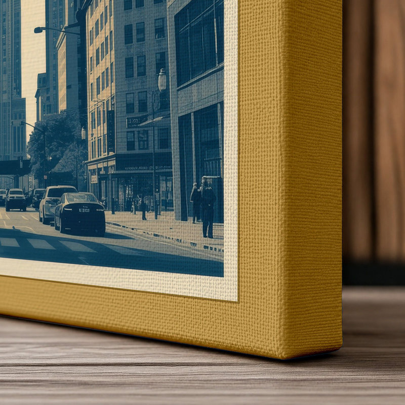Print, 36x24 - 91.4 x 61.0 cm, Ochre Border