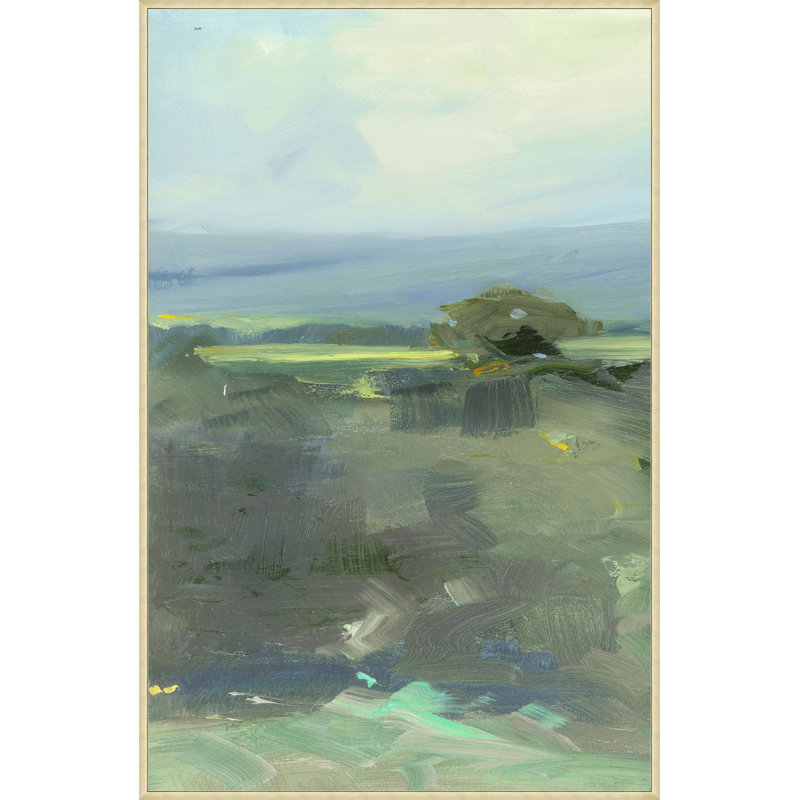 Across the Hills Triptych 1 - reproduction encadrée sur toile