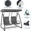 2 Person Porch Swing with Canopy