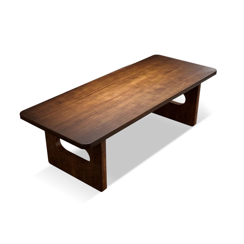 Tan Rectangular Solid Wood Butterfly Leaf  Dining Table, 29.53"H x 62.99"L x 31.5"W