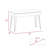 Rectangle Writing Desk Home Office Desk