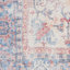 Tapis oriental bleu / rouge lavable à la machine-1164684687