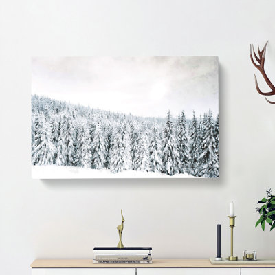 Winter Trees - Wrapped Canvas
