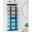 Porte-serviettes mural, porte-serviettes mural de 30 pouces avec tablette en métal-94586140