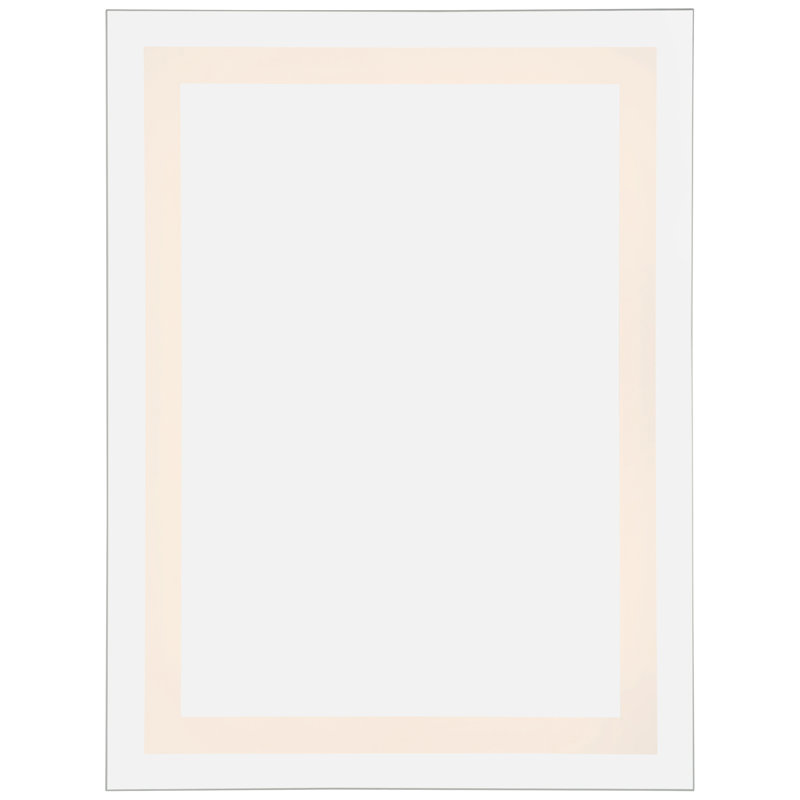 Miroir de salle de bain biseauté, 32 po x 24 po