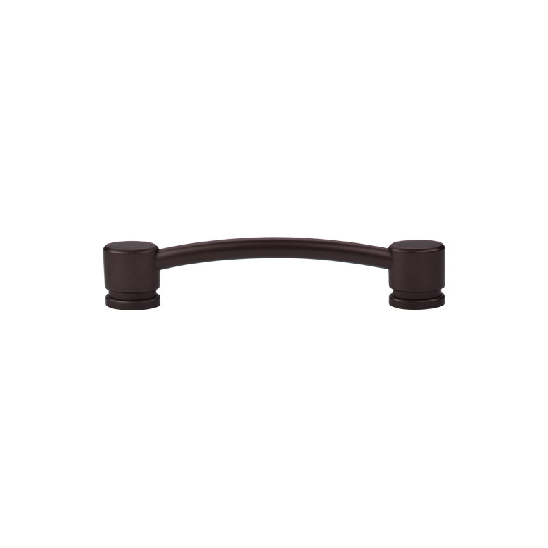 Oval Thin 5" Center to Center Arch Pull, Oiled Rubbed Bronze