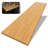 Kirren Hevea Solid Wood Butcher Block Countertop for DIY Kitchen Countertop, Desk Top, Workbench-113494245-115334308